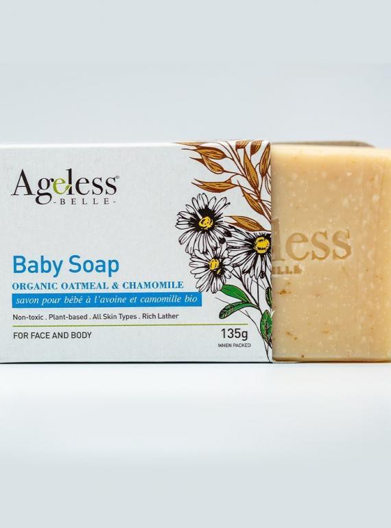 Organic Oatmeal & Chamomile Baby Soap