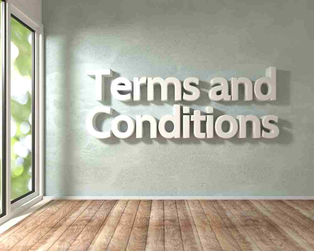 Terms and Conditions