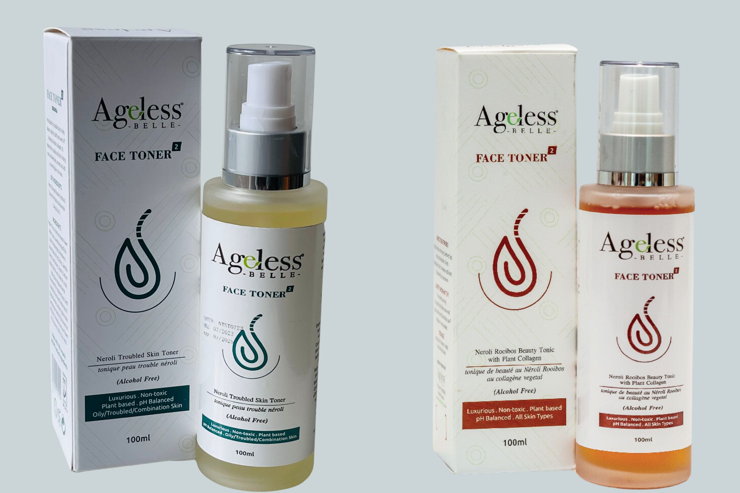 NEROLI TROUBLED SKIN TONER And NEROLI ROOIBOS BEAUTY TONIC (TONER)